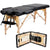 Massage Table 2 Sections Portable – Beech Frame Massage Table for Spa