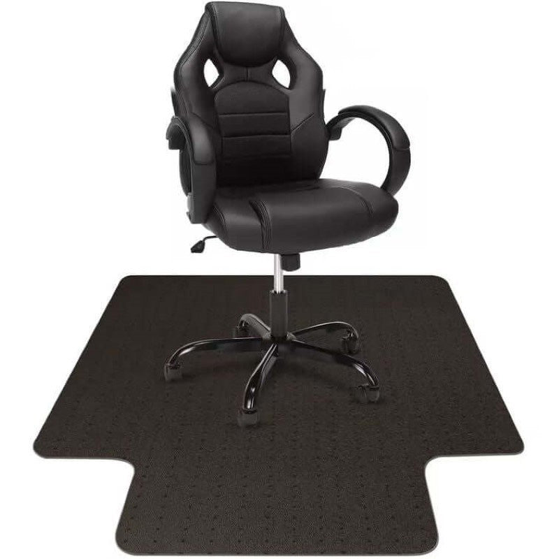 Plastic Anti-Skid Office Chair Mat 120cm for Hard Floors