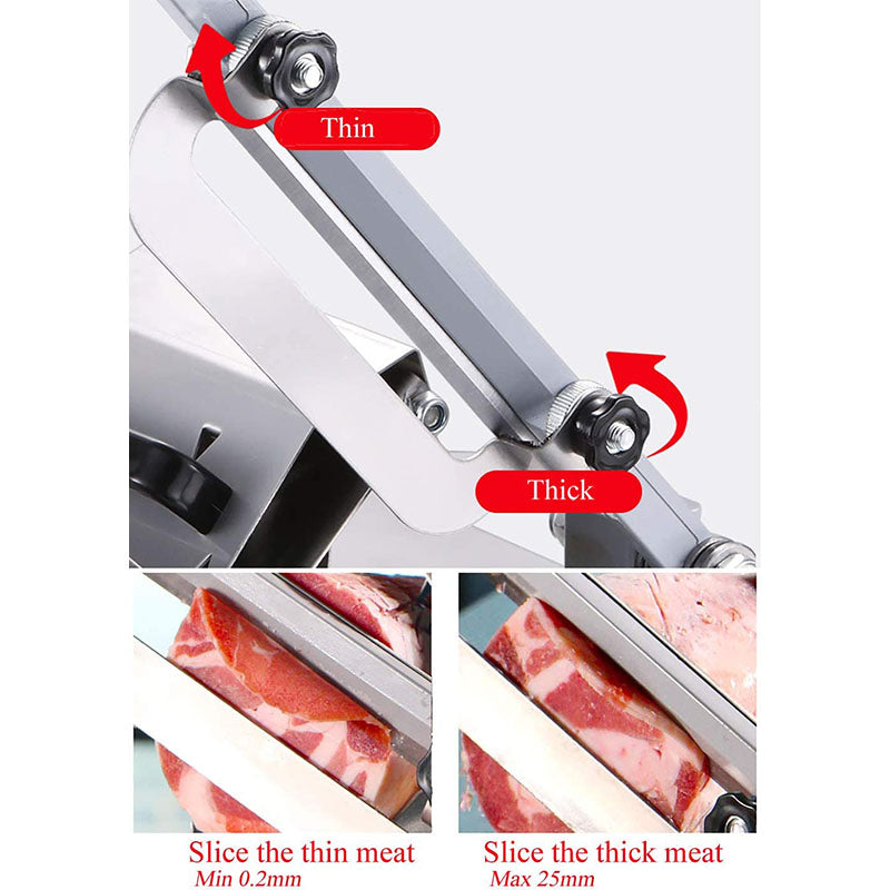 Frozen Meat Slicer, Stainless Meat Cutter