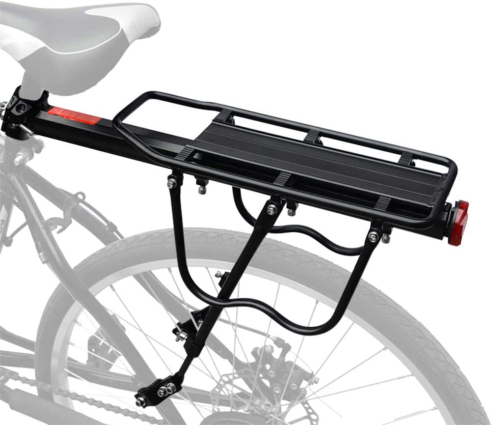 Bike Carrier Rack – Adjustable Rear Frame Bike Carrier for Cargo & Touring