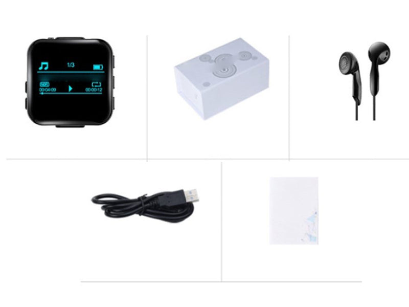 MP3 Player 8GB – Audio Recorder MP3 Player with Bluetooth