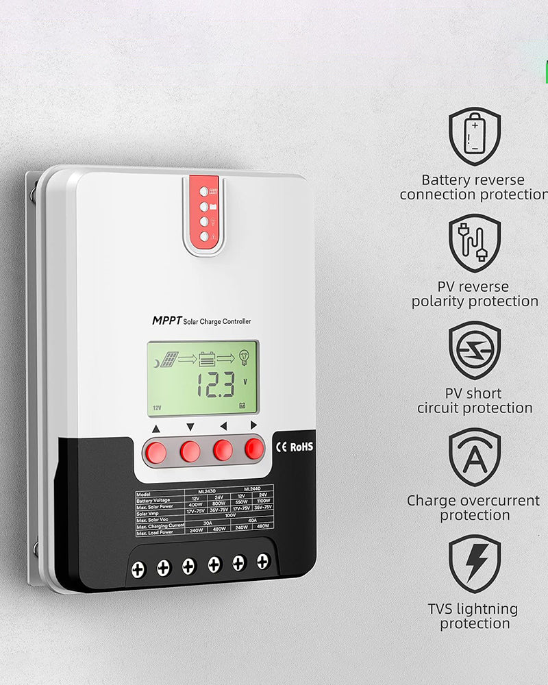 MPPT Solar Controller 30A