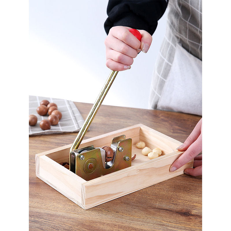 Manual Nutcracker Nut Peeling Machine Heavy Duty Nut Tongs Pecan Nut Cracker Opener Walnuts Tool for Walnuts Chestnuts Pecans Hazelnuts Almonds, Best Gifts