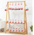 Wood Clothing Rack Shelf - Garment Coat Hanging Rail & Shoe Storage