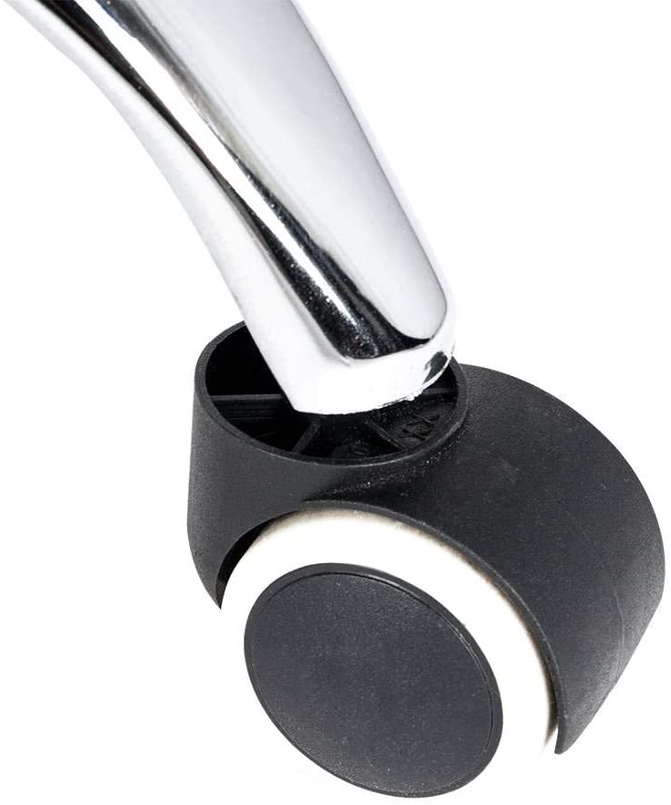 Adjustable Office Swivel Chair - Mesh Back Gas Lift Task Chair with Lumbar Support, Armrest, and Rolling Wheels (Black)