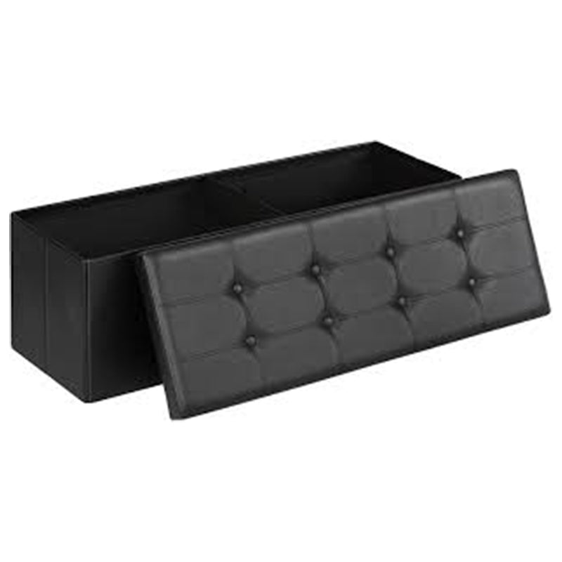 Black Ottoman with storage