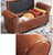 Ottoman  Stool Footstool Pouffe Bed End Stool Large Storage Space PU Cushion Bedroom