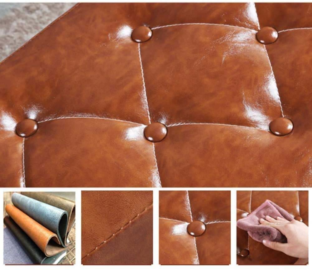 Ottoman  Stool Footstool Pouffe Bed End Stool Large Storage Space PU Cushion Bedroom