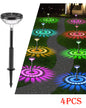 Pathway Outdoor Solar Lights 4Packs Decorative Garden Lights