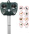 Solar Powered Ultrasonic Animal Repeller - Waterproof Outdoor Pest Deterrent for Raccoons, Cats, Dogs, Birds, Rabbits, Squirrels, Skunks, Deer, Rodents