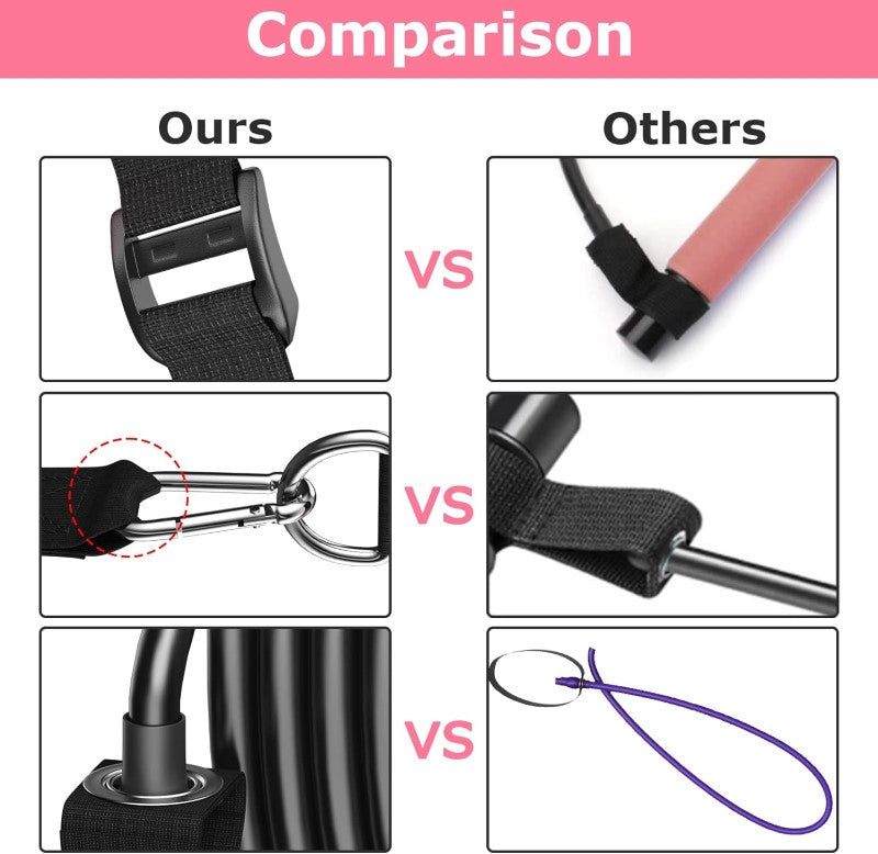 Pilates Stick Bar with Resistance Bands