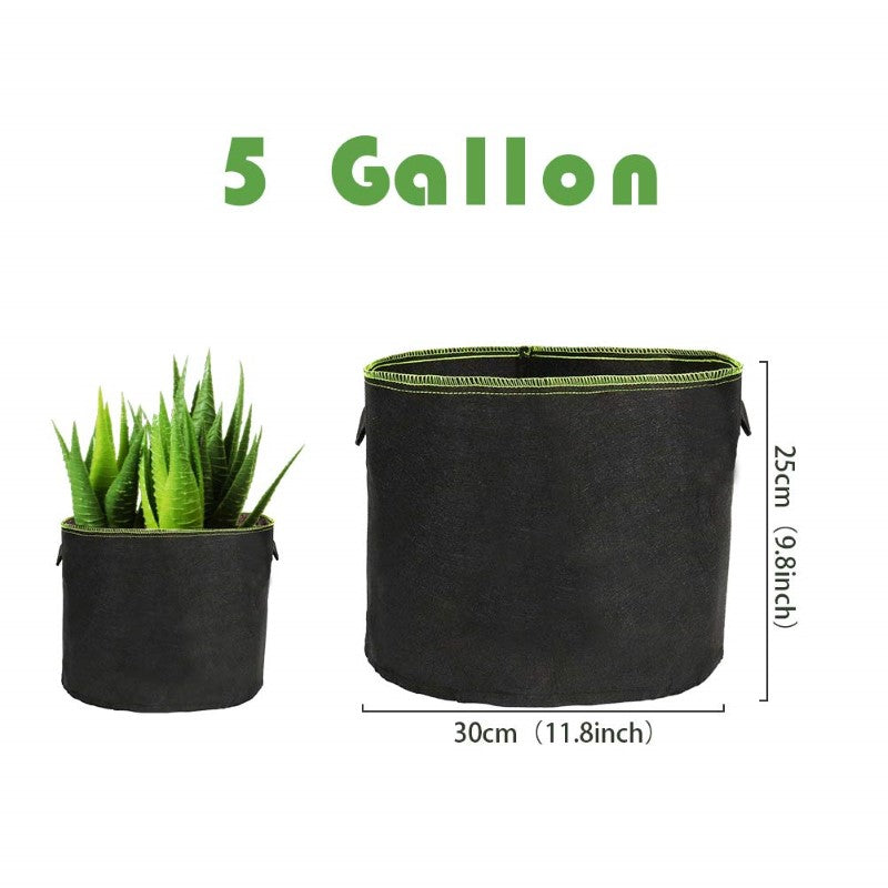 Plant Grow Bag 40x30cm 4 Pack, vegetable/Flower/Plant Growing Bags
