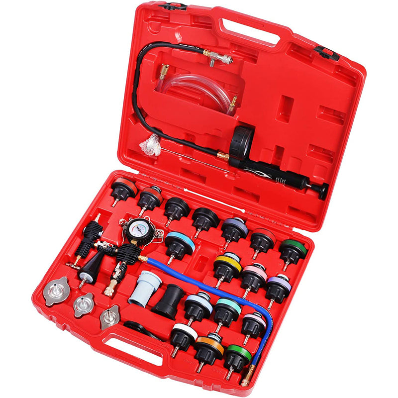 28Pc Radiator Pressure Test Set