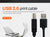 Printer Cable USB 2.0 – Gold-Plated Printer Cable A to B for HP, Canon, Epson & More