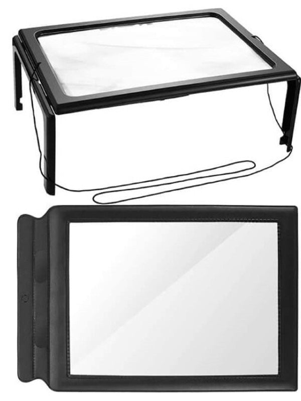 Reading A4 Magnifier LED Glass Magnifier