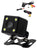 Car Rear View Camera - Universal 4 LED Night Vision Backup Parking Reverse Camera, Waterproof, 170° Wide Angle HD Color Image for Car Rear View