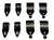 Universal Roof Rack Cross Bars – Aluminum Luggage Carrier Car Roof Rack