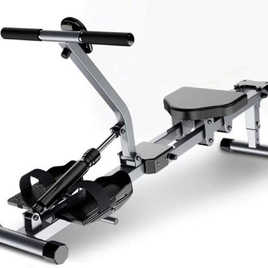 Indoor Foldable Rowing Machine with 12 Adjustable Resistance – Home Gym Rowing Workout Fitness Equipment