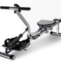 Indoor Foldable Rowing Machine with 12 Adjustable Resistance – Home Gym Rowing Workout Fitness Equipment