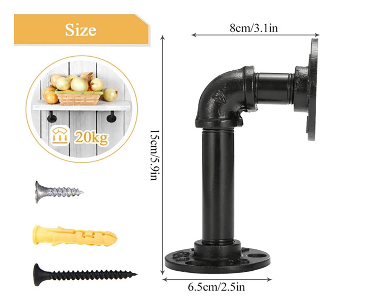 Rustic Shelf Brackets