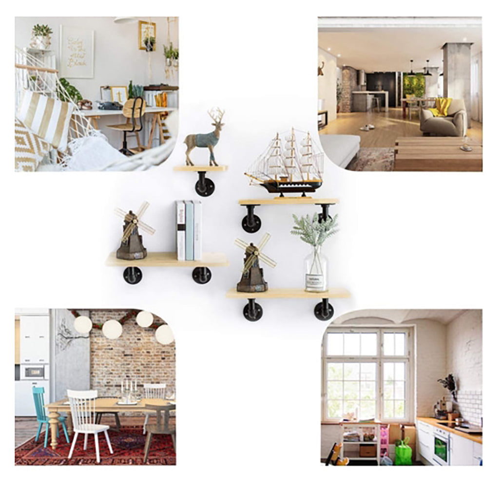 Rustic Shelf Brackets