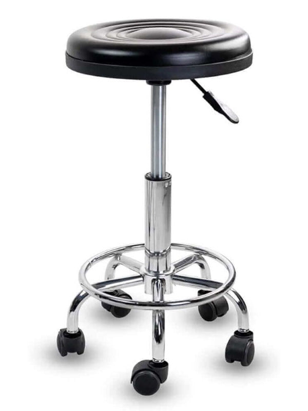 Salon Stool Adjustable Rolling Spa Stool