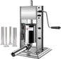 Sausage Maker 3L Manual – Stainless Steel Sausage Maker with 2-Speed Gearbox & 4 Filling Tubes