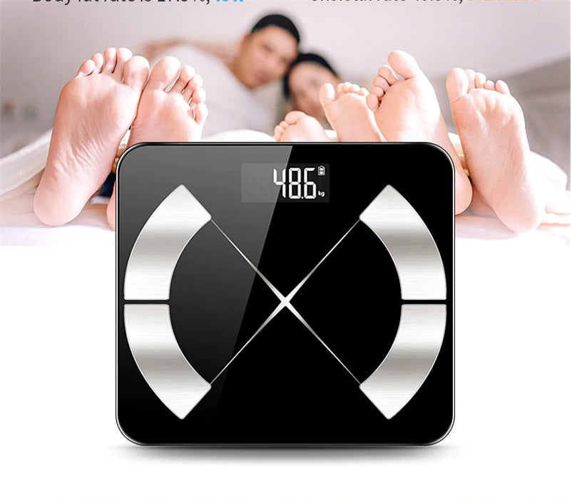 Bluetooth Body Fat Scale Wireless Digital Bathroom Body Fat Weight Scale