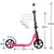 5 Levels Adjustable Height Wheel Kick Scooter - Perfect for Riders of All Ages