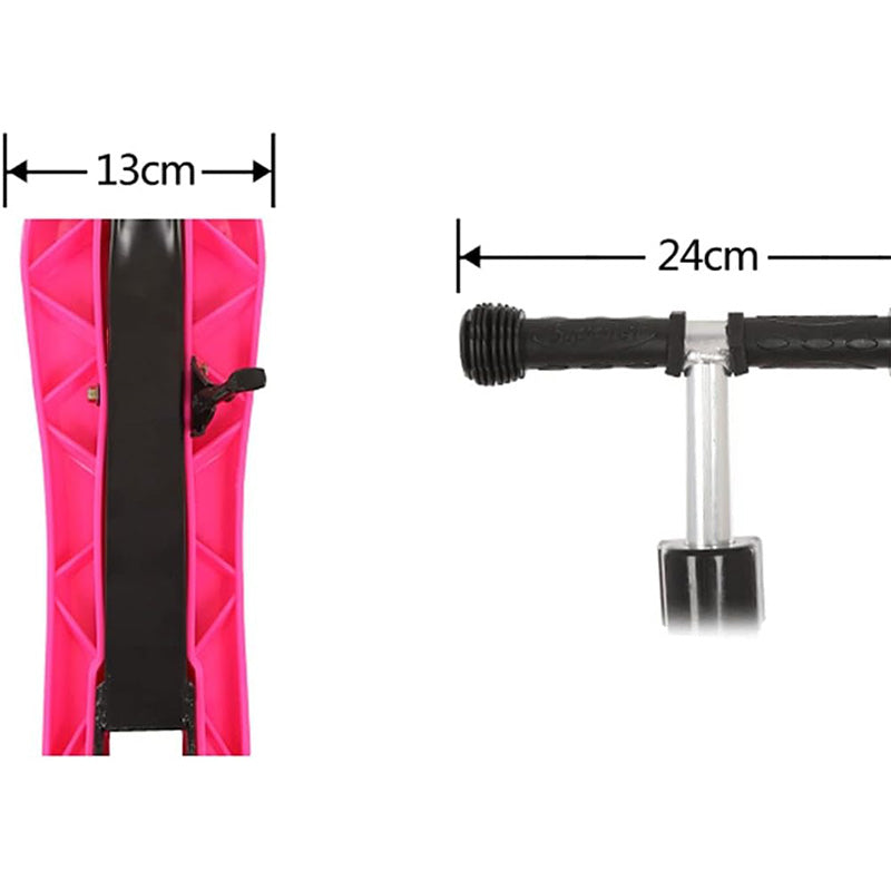 5 Levels Adjustable Height Wheel Kick Scooter - Perfect for Riders of All Ages