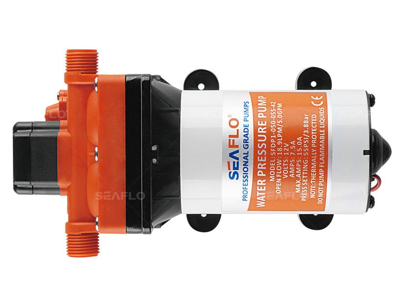 Seaflo 12V Diaphragm Pump 3.0Gpm 55Psi