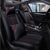 Car Seat Cover – PU Leather Car Seat Cover for 5 Seats Black