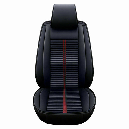 Car Seat Cover – PU Leather Car Seat Cover for 5 Seats Black