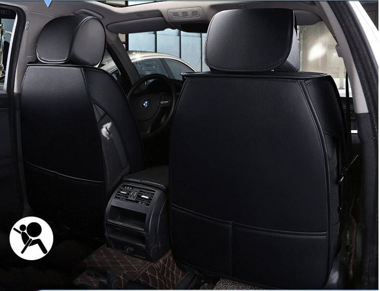 Car Seat Cover – PU Leather Car Seat Cover for 5 Seats Blue