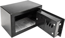 Electronic Digital Safe Box, 17E Home Use Electronic Password Steel Plate Safe Box with Keys Cabinet Safes