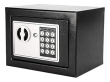 Electronic Digital Safe Box, 17E Home Use Electronic Password Steel Plate Safe Box with Keys Cabinet Safes