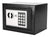 Electronic Digital Safe Box, 17E Home Use Electronic Password Steel Plate Safe Box with Keys Cabinet Safes