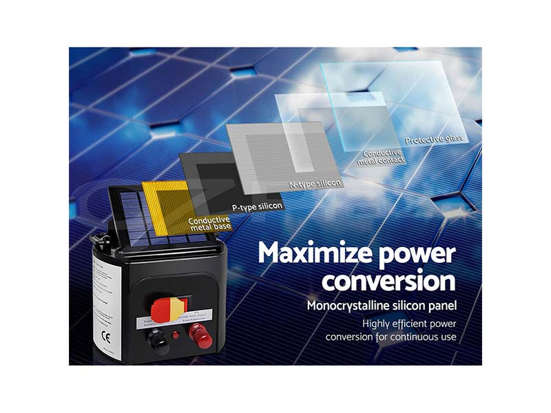 Solar Electric Fence Energiser