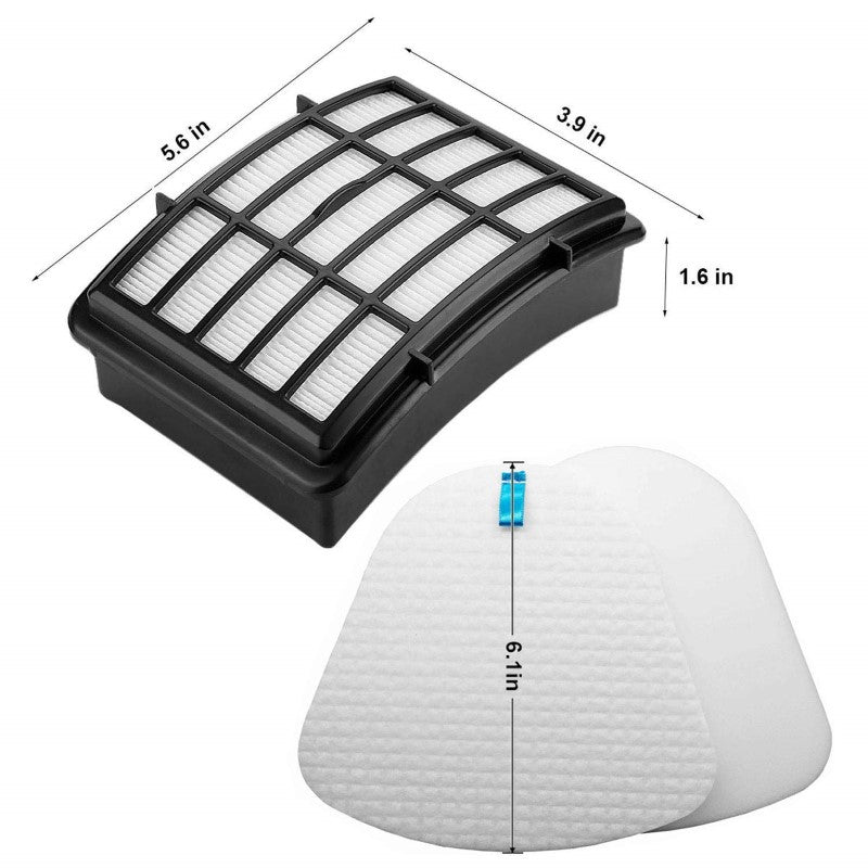 Vacuum Foam Filter Set for Shark Navigator NV350NZ NV350 NZ NV370 Compatible
