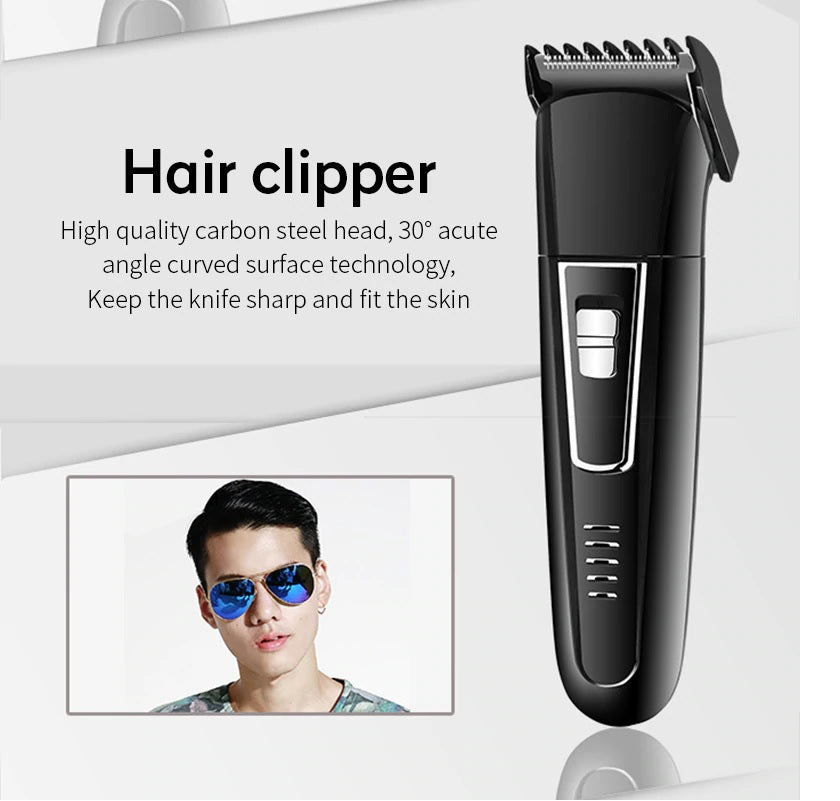 Hair Trimmer, Hair Clippers for Men Shaver Clippers Cordless