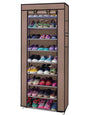 shoe rack 10-Layers Storage Organizer Shoe Tower Shoe Cabinet Folding Cabinet