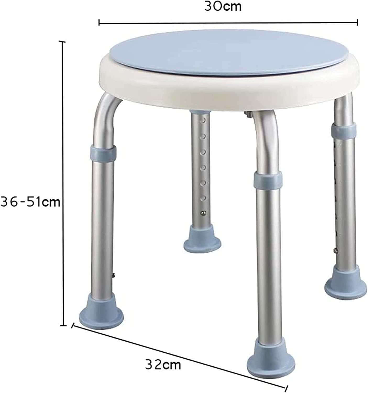 Shower Lift Chair, Shower Bench Bath Chair, Handicap Tub Shower Seats for Adults, 8 Level Adjustable Height