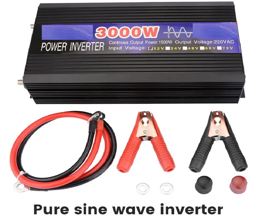 Pure Sine wave Inverter 3000W 12V to 230V