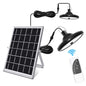 Solar Lights for Outdoor & Indoor Use – Double Head Solar Lights with Motion Sensor & Remote Control