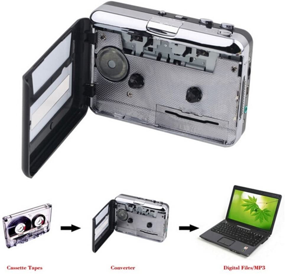 USB Cassette Player and Tape to MP3 Converter