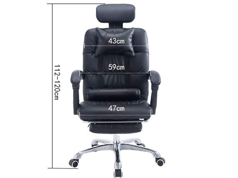 Office Chair with Footrest – Ergonomic Office Chair for Work & Gaming