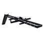 Motorcycle Scooter Dirt Bike Carrier Hauler Hitch Mount Rack with Loading Ramp – 500lb Capacity