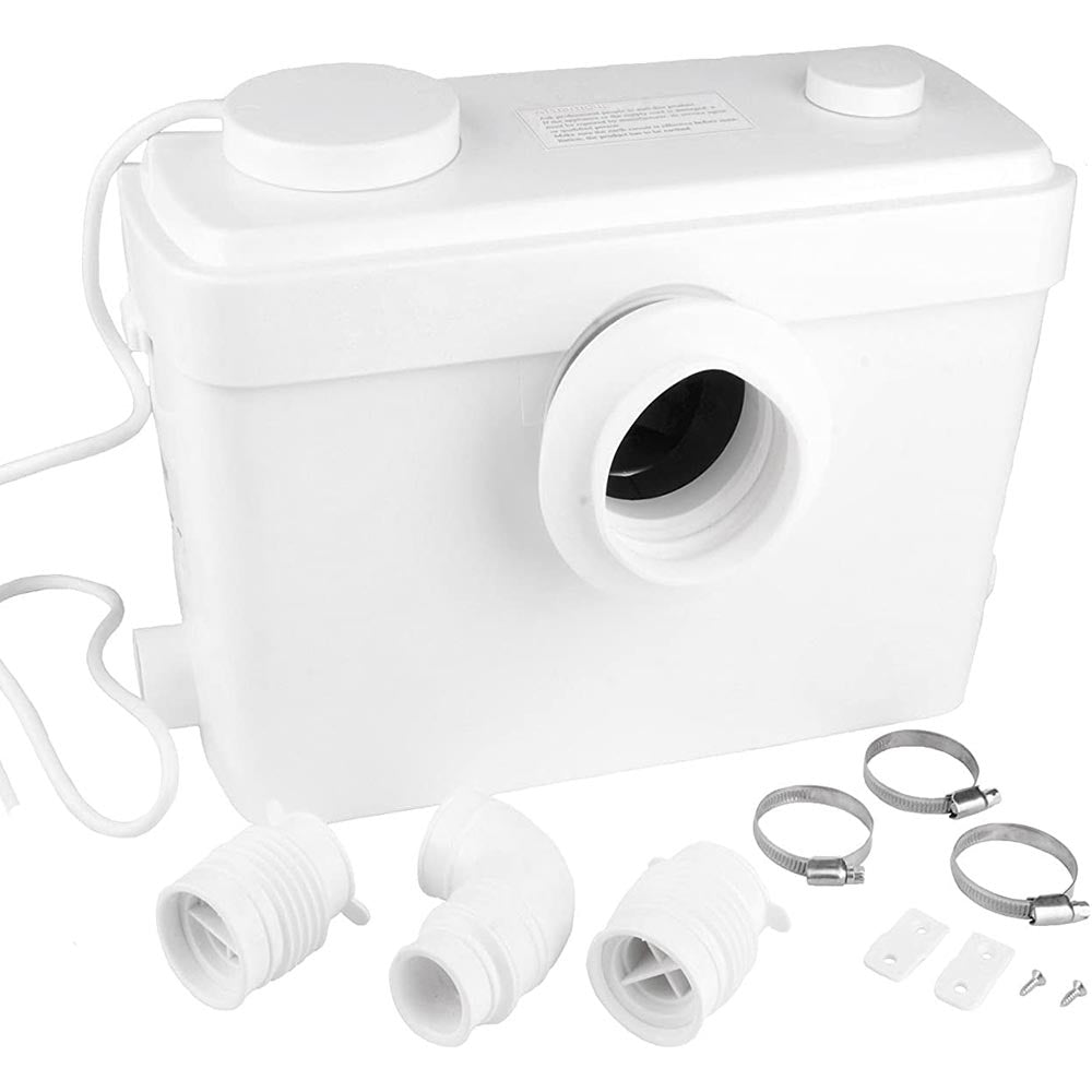 600W Macerator Sewerage Pump – Waste Water Disposal for Toilets, Showers, and Sinks