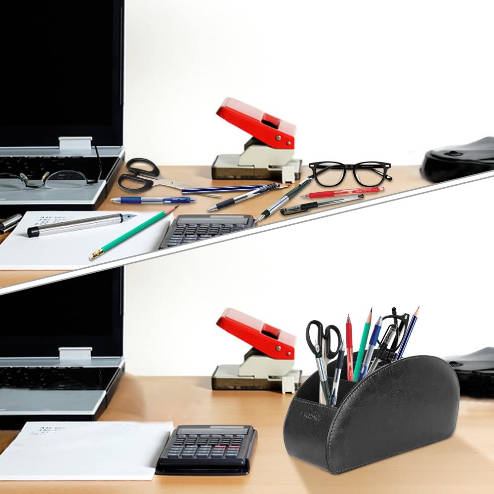 Phone TV Remote Control Tools Storage Box Home Desktop Desk Organizer Holder