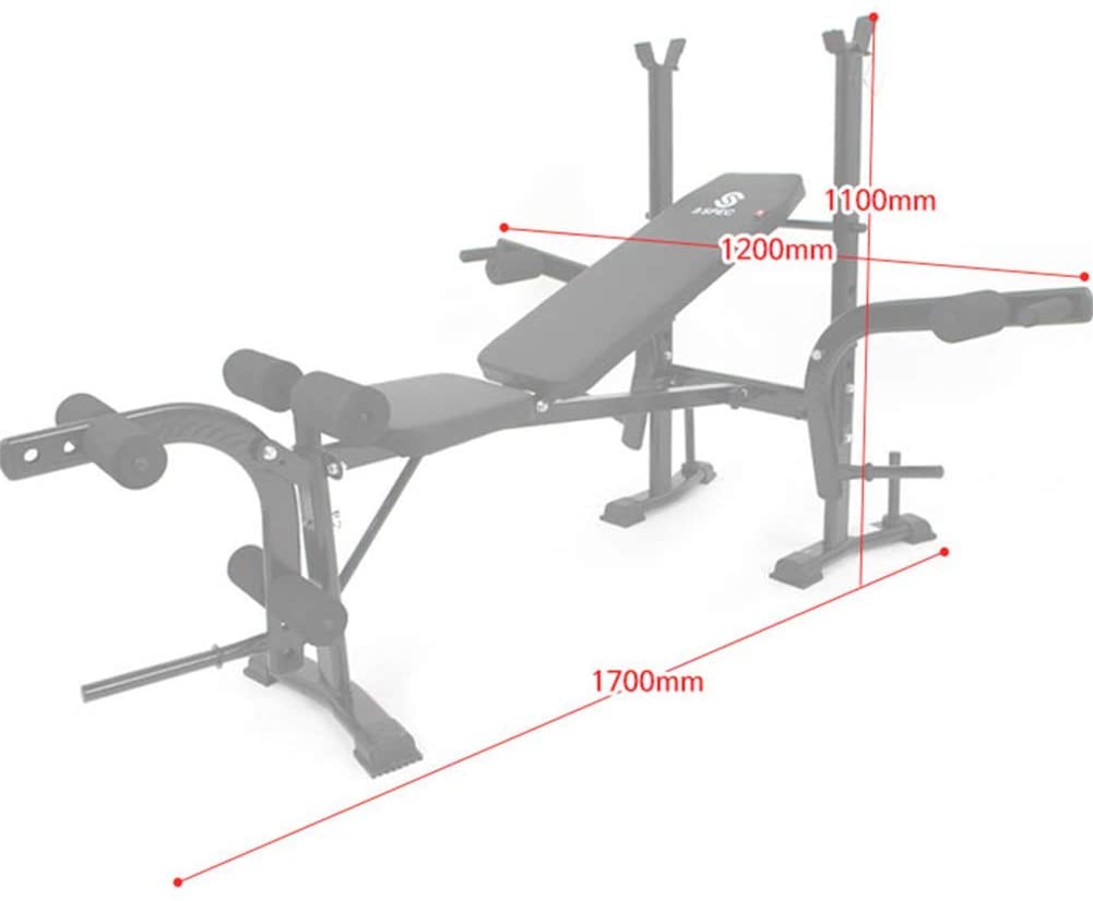 Adjustable Weight Bench – 4 Position Foldable Gym Bench